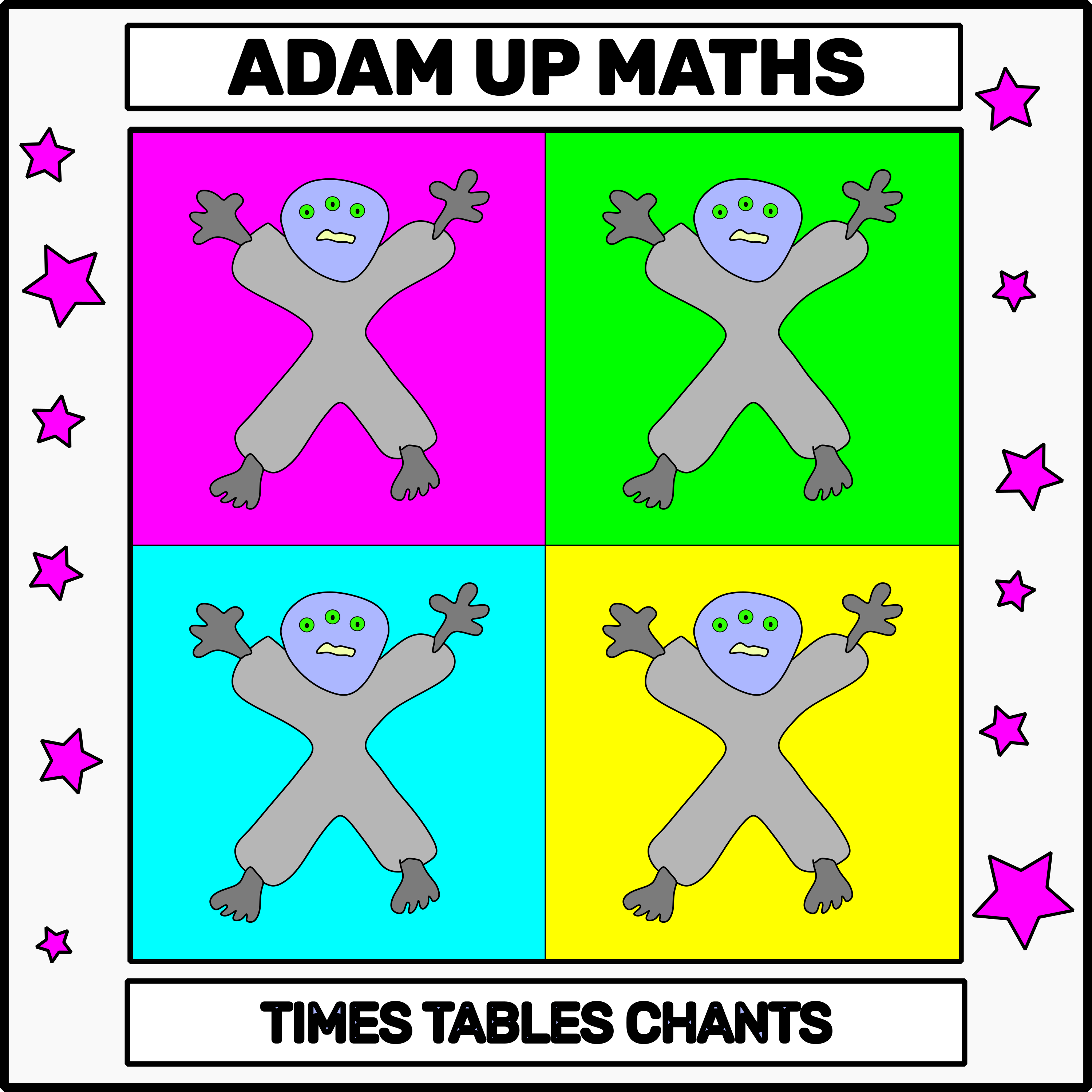 Adam Up Times Tables Album artwork