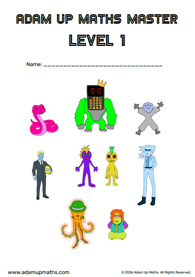 Maths Master Level 1 picture