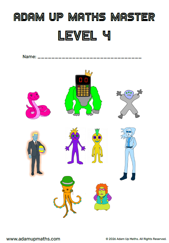 Maths Master Level 4 picture
