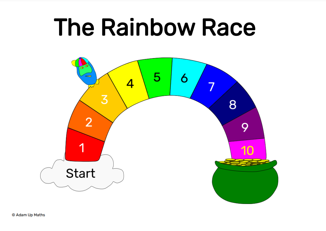 rainbow race game